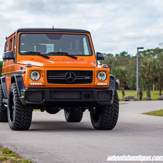 Orange Fever - Mercedes G-Wagen on Off-road Wheels - Photo by ADV.1