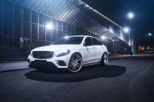 Custom JR Wheels Add a Touch of Style to White Mercedes GLC Class