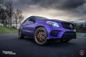 Hate It or Love It: Matte Purple Mercedes GLE with Blacked Out Mesh Grille