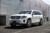 Prestige Ride: White Mercedes GLS Featuring Niche Custom Wheels