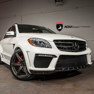Diamond White M-Class With Carbon Fiber Touches - Photo by ADV.1