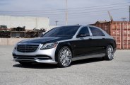 Amazing Contrast: Silver and Black Exterior Styling Detected on Mercedes S Class