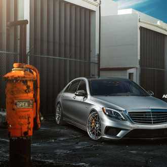 Boss Mercedes S63 AMG with a Flawless Stance and Premium ADV.1 Rims - Photo by ADV.1