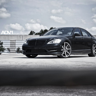 Prestige Ride: Mercedes S-Class on ADV1 Wheels