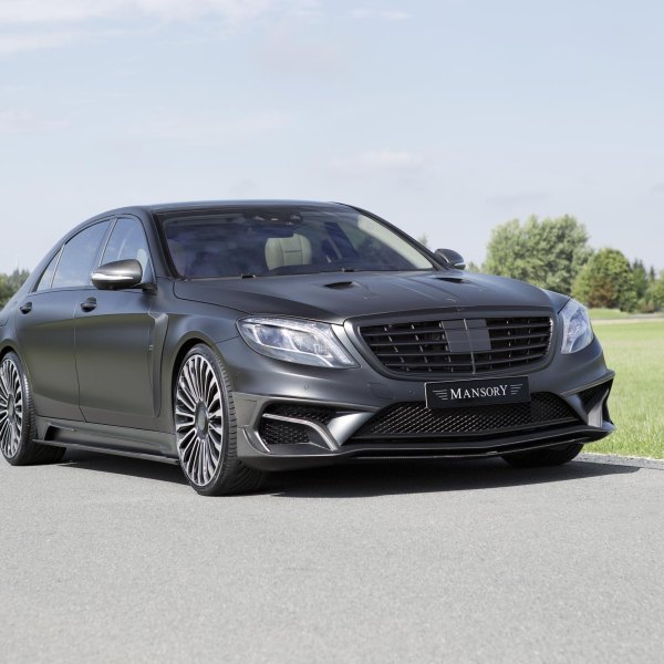 Matte Black Mercedes S-Class Redesigned by Mansory - Photo by Mansory