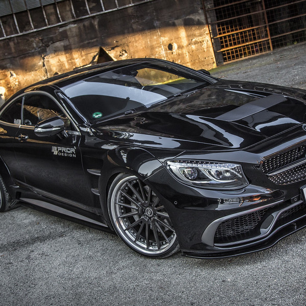 Wide Body Kit For Mercedes S-Class Coupe - Photo by Prior Design