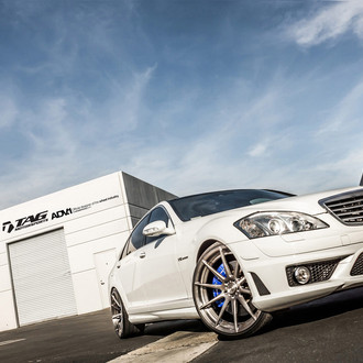 Autobahn King - Mercedes S65 AMG on ADV1 Rims