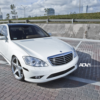 White Whale - Mercedes S550 AMG on ADV1 Wheels - Photo by ADV.1