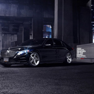 Stunning Photography of Mercedes Benz S-Class AMG Put On Vossen Rims