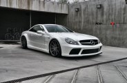 Tunerworks Performance Upgrades White Mercedes SL Class