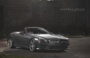 Gray Pride: Modified Convertible Mercedes SL Class