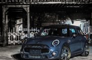 Super Stylish Blue Mini Cooper S with Halo Headlights