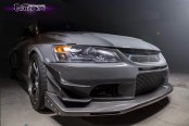 New Face for Gray Mitsubishi Evolution