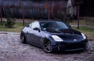 Black Nissan 350Z Gets Upgraded Exterior Wise