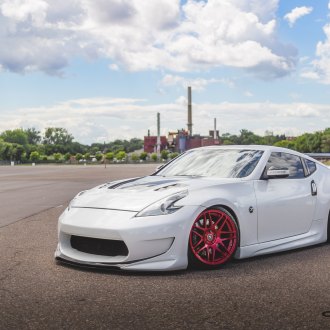 Nissan 370Z Dropped Low and Enhanced with Cool Styling Tweaks — CARiD ...