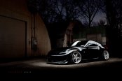 The Mean Nature of Black Nissan 370Z Emphasized by Aftermarket Parts