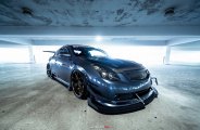 Modified Nissan Altima with Air Suspension and Sport Body Kit