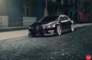 Impeccable Nissan Altima Enhanced With Gorgeous Rims by Vossen