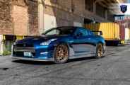 Nissan GT-R Benefits from Satin Bronze Rohana Wheels