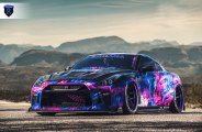 Nissan GT-R Appears Gorgeous with Custom Body Styling