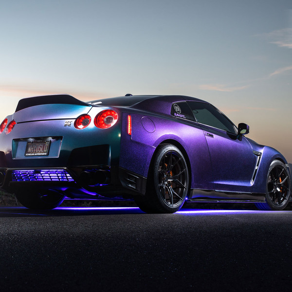 Deadly Venomous Snake - Purple GT-R - Photo by Rohana Wheels