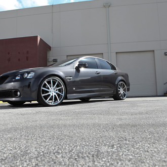 Moderate Custom Tweaks on Pontiac G8 Put on Vossen Rims