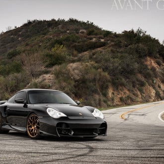 Porsche 996 Turbo on Avant Garde M310 Custom Wheels - Photo by Avant Garde