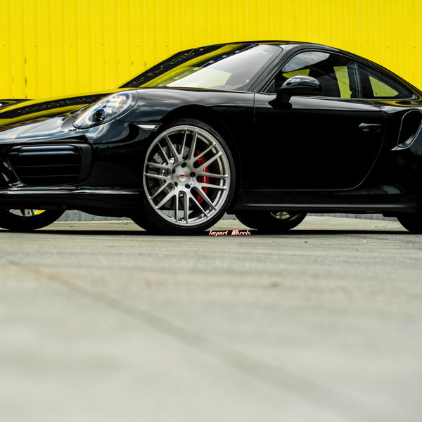 Custom Black Porsche 911 on Vossen Wheels - Photo by Vossen