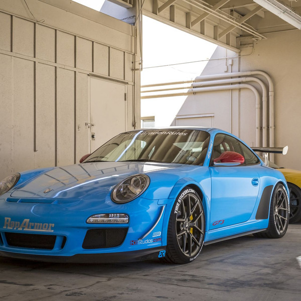 Carbon Fiber Canards on Black Porsche 911 - Photo by Vorstiner