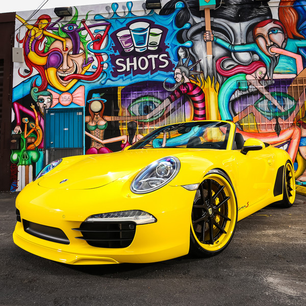 Carrera S in Porsche Racing Yellow Color - Photo by Exclusive Motoring