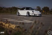 The Wider, the Better: Custom Fender Flares on White Porsche 911