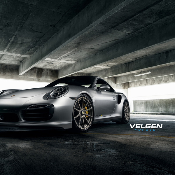 Custom Silver Metallic Posche 911 Series - Photo by Vossen