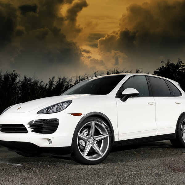 Porsche Cayenne S in White - Photo by Exclusive Motoring