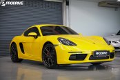Hyper active Tuned Yellow Porsche Cayman
