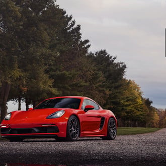 Epic Red Porsche Cayman Is Gorgeous to Look At