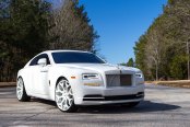 White on White Bespoke Rolls Royce Wraith