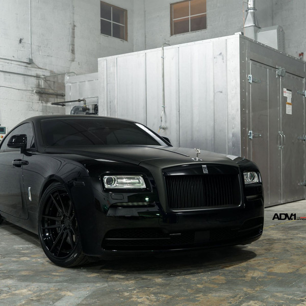 Custom Blacked Out Rolls Royce Ghost - Photo by ADV.1