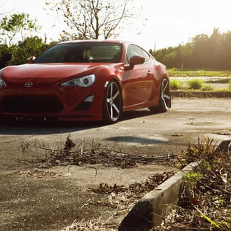 Red Scion FR-S Goes Through Stylish Transformation