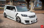 Completely Reworked Scion Xb With Air Suspension and Vossen Rims