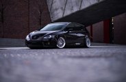 Hellaflush Black Seat Leon on Silver Machined JR Wheels