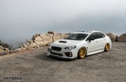 Custom Accessories Reimagine White Subaru WRX