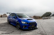 Magnetic Blue Subaru WRX Rworked by Custom Parts