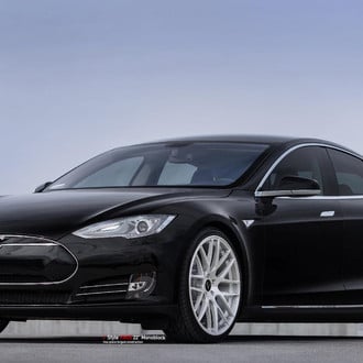 Elegant Black Tesla Model S Goes Through Stylish Transformation with Aftermarket Parts