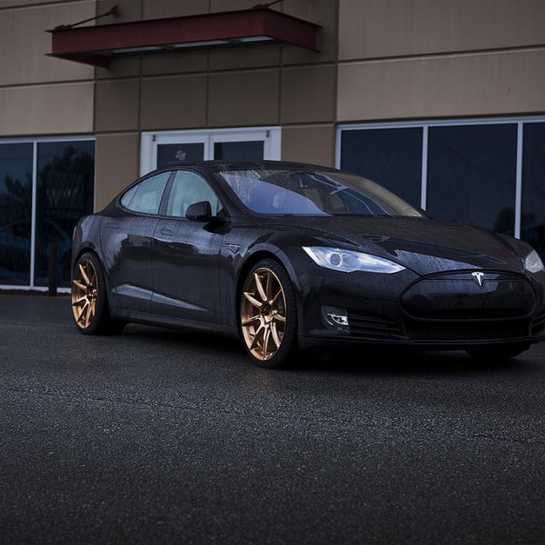 Sleek Matte Grey Tesla Model S - Customized by Top Vehicle Shop