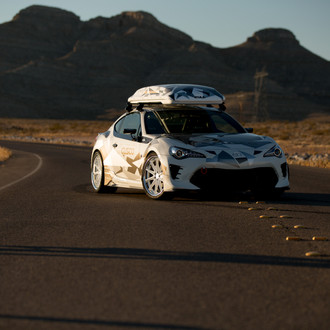 Custom Camo Painted Debadged Toyota 86 - Photo by Vossen