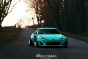 Fantastic Appearance of Stanced Custoized Mint Stanced Toyota 86
