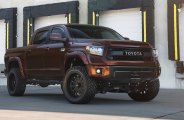 Brown Toyota Tundra Ready to Go Off-Road