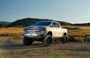 Fab Fours Does Its Magic to Silver Toyota Tundra