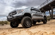 Innovative Creations Reworks Gray Lifted Toyota Tundra