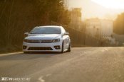 VW CC Riding Low on Air Suspension and Rotiform Custom painted Rims